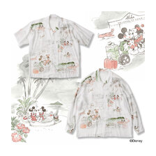 Porter Classic DISNEY M&F PC ORIGINAL ART ALOHACOLLECTION ALOHA SHIRT HAWAII DP-024-2711画像