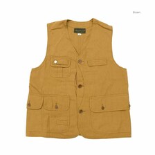 WAREHOUSE Lot 2201 G.S.G. FISHING VEST画像