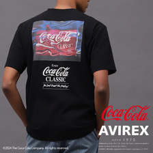 AVIREX Coca-Cola 90s PHOTO T-SHIRT 7834134091画像