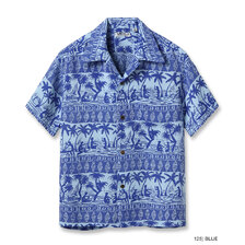 SUN SURF RAYON HAWAIIAN SHIRT &ldquo;ISLAND CLASSIC BORDER&rdquo; SS39220画像