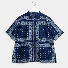 APPLEBUM Indigo Paisley Shirt 2410209画像
