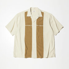 RADIALL LEETLINE FRIDAY - OPEN COLLARED SHIRT S/S r RAD-24SS-SH008画像