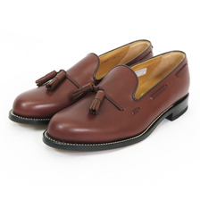 GLAD HAND TASSELED SLIP-ON / REGAL BROWN画像