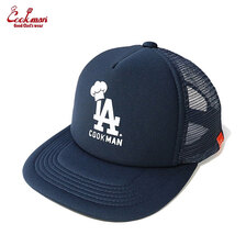 COOKMAN Mesh Cap Chef Hat LA Navy 233-41185画像