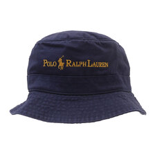 POLO RALPH LAUREN &times; BEAMS POLO GOLD LOGO BUCKET HAT画像