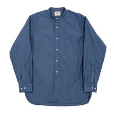 Workers Band Collar Shirt, Broadcloth画像