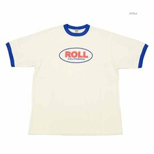 BARNS Slub Ringer Print Tee ROLL BR-24283画像