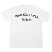 WACKOMARIA 24SS 舐達磨 HIGH TIMES CREW NECK T-SHIRT WHITE画像