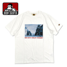 BEN DAVIS Blue Photo Vintage S/S Tee BDY4-0005画像