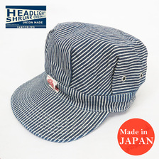 HEAD LIGHT 11OZ.HICKORY STRIPE WORK CAP HD02797画像