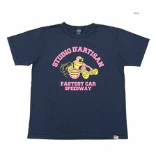 STUDIO D'ARTISAN USAコットンプリントTシャツ 8149B画像