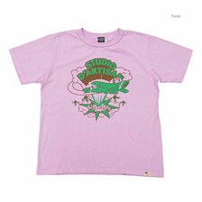 STUDIO D'ARTISAN USAコットンプリントTシャツ 8148A画像