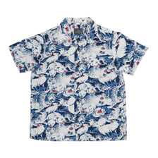 STUDIO D'ARTISAN 45th インディゴ百豚アロハシャツ SP-091画像