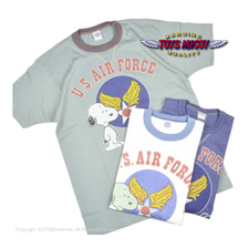 TOYS McCOY SNOOPY TEE U.S.AIR FORCE "WING & STAR" TMC2424画像
