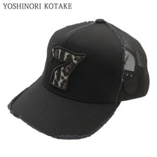 YOSHINORI KOTAKE DESIGN LAME 7LOGO MESH CAP画像