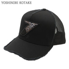 YOSHINORI KOTAKE DESIGN 2TONE 7LOGO SPANGLE MESH CAP画像