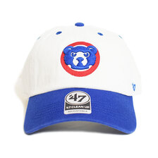 '47 Brand Cubs Double Header Diamond '47 CLEAN UP White x Royal WCDDM05HTS画像