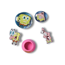crocs JIBBITZ SPONGEBOB BUBBLE 5 PACK 10013556画像