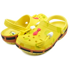 crocs SPONGEBOB CLASSIC CLOG BANANA 209824-7HD画像