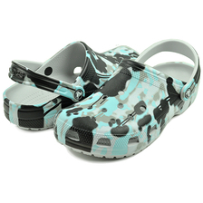 crocs CLASSIC SPRAY CAMO CLOG ATMOSPHERE 208261-1FT画像