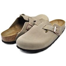 BIRKENSTOCK BOSTON BS (NARROW FIT) TABACCO BROWN 0960813画像
