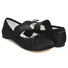 MM6 Maison Margiela ANATOMIC BALLET SHOE BLACK S59WZ0093-T8013画像