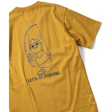 gym master 7.4oz LET'S GO FISHING Tee G321701画像
