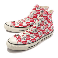 CONVERSE ALL STAR US Coca-Cola CK HI RED/WHITE 31312060画像