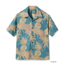 SUN SURF COTTON &times; LINEN OPEN SHIRT &ldquo;ISLAND PINEAPPLE&rdquo; SS39285画像