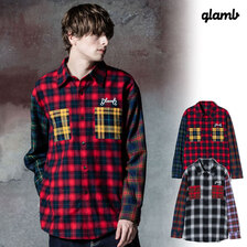 glamb Multi Check Shirt GB0324-SH02画像