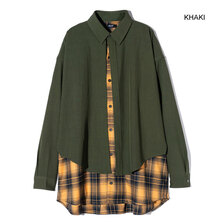 glamb Double Layered Shirt GB0324-SH09画像