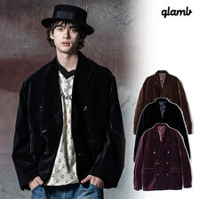 glamb Oversize Velveteen Tailored Jacket B0324-JKT18画像