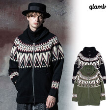 glamb Fair Isle Cross Knit GB0324-KNT14画像