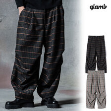 glamb Glen Check Wide Pants GB0324-P05画像