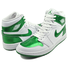 NIKE AIR JORDAN 1 HIGH GOLF white/pine green DQ0660-130画像