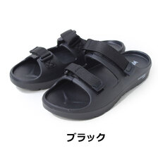 MEI WTAPE SANDAL BLACK 241021画像