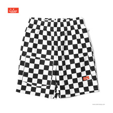 COOKMAN CHEF PANTS SHORT FRONT POCKET CHECKER 231-41979画像