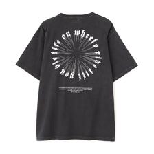 Schott SS T-SHIRT MESSAGE WHEEL 7824134022画像