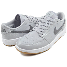NIKE AIR JORDAN 1 LOW GOLF wolf grey/iron grey-white DD9315-006画像