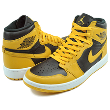 NIKE AIR JORDAN 1 HIGH GOLF pollen/black-white DQ0660-700画像
