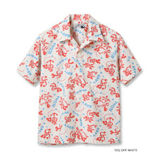 SUN SURF COTTON RIPSTOP OPEN SHIRT &ldquo;SAILOR MOKU STARS&rdquo; SS39280画像