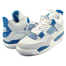 NIKE AIR JORDAN 4 RETRO MILITARY BLUE off white/military blue FV5029-141画像