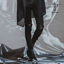 NO ID. アルティメットストレッチダメージスキニーPT 854777-778P画像