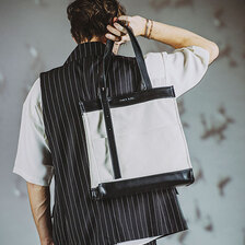 NO ID. キャンバストートBAG 854039-783G画像