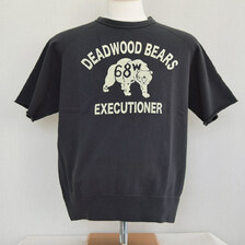 COLIMBO HUNTING GOODS Lagergeld Cut-off Sweat Shirt DEADWOOD BEARS Ebony Black ZZ-0402画像