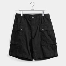 APPLEBUM "Nu Cargo" Short Pants -BLACK- 2410808画像