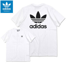 adidas B+F Trefoil S/S Tee Originals WHITE IM4513画像