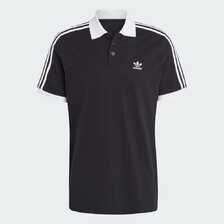 adidas 3 Stripe S/S Polo Originals BLACK IL2501画像