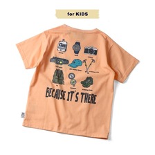 gym master KIDS 5.8oz T/CドライCLIMB MOUNTAIN Tee G333729K画像