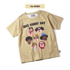 gym master KIDS 5.8oz T/CドライNICE SUNNY DAY Tee G333727K画像